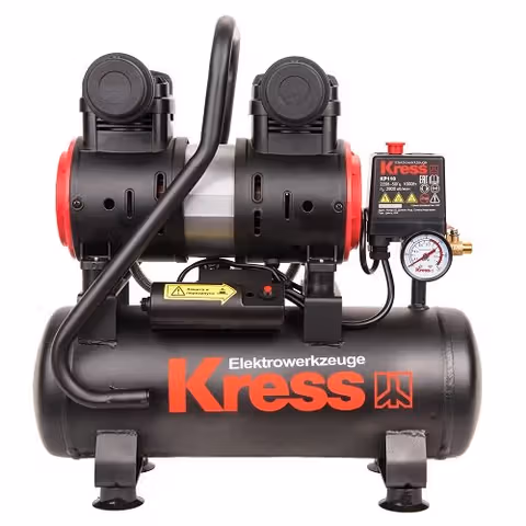 Компресор поршневий KRESS KP 110 безмасляний