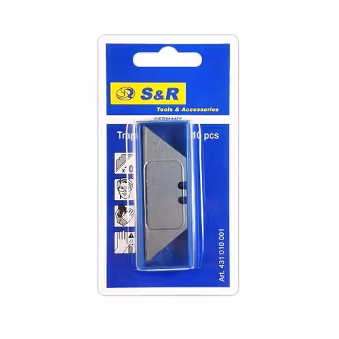 Комплект трапецієподібних лез S & R 10шт