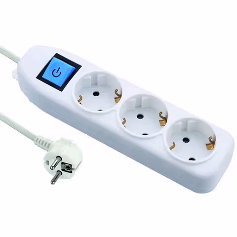 Подовжувач побутової Electraline 5 м. 3х1