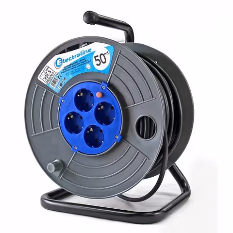 Подовжувач барабанний Electraline 50 м. 3х1,5