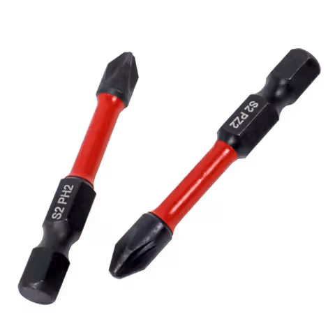 Біта S&R Impact PH2 x 50mm та PZ2 x 50mm