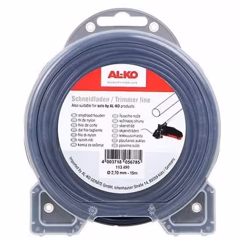 Косильная леска, круглая AL-KO 2,7 х 15 м