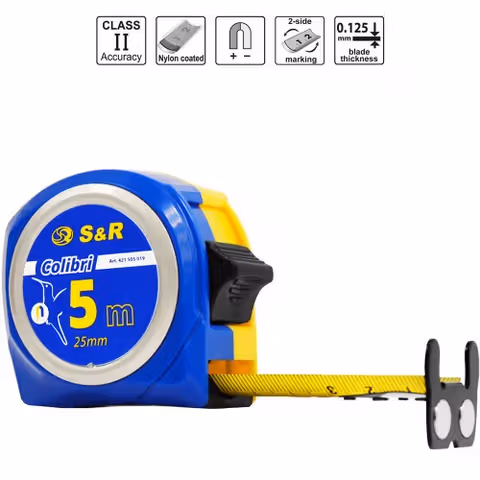 Рулетка S & R Colibri 5 м