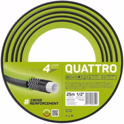 Шланг поливальний Cellfast QUATTRO 1/2" 25 м