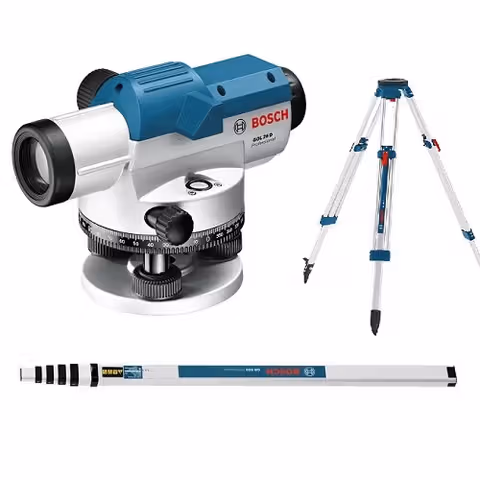 Нівелір оптичний Bosch GOL 26 D + BT 160 + GR 500