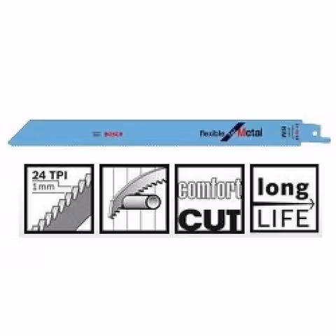 Пильное полотно Bosch Flexible for Metal S 1122 AF 5шт