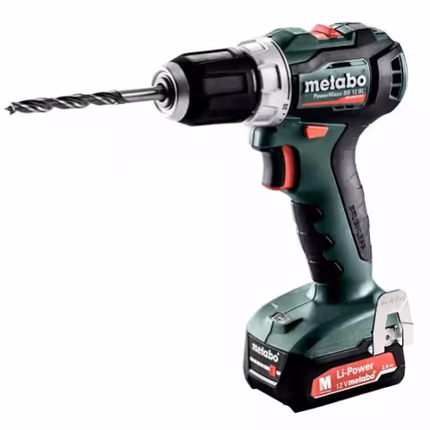 Шуруповерт акумуляторний Metabo PowerMaxx BS 12 BL