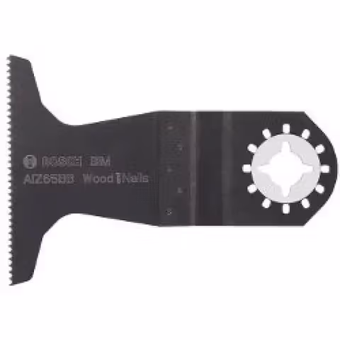 Занурювальне пиляльне полотно Bosch AIZ 65 BB Wood & Nails