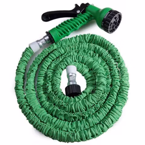 Шланг садовий AL-KO Magic Soft 5/8" (15 мм) 15 м з розпилювачем розтягується