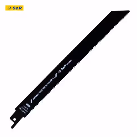 Полотно пильное S&R S1122VF Meister для сабельной пилы по металлу