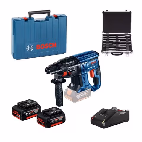 Перфоратор акумуляторний Bosch GBH 180-Li +11pcs SDS Plus-Set