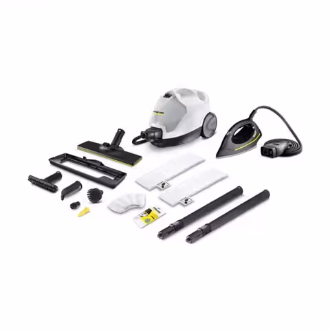 Пароочисник KARCHER SC 4 EasyFix Premium Iron з насадкою для підлоги та паровою праскою