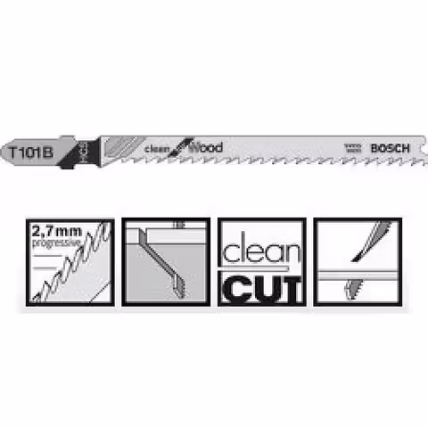 Пильное полотно Bosch Clean for Wood T 101 B 1шт