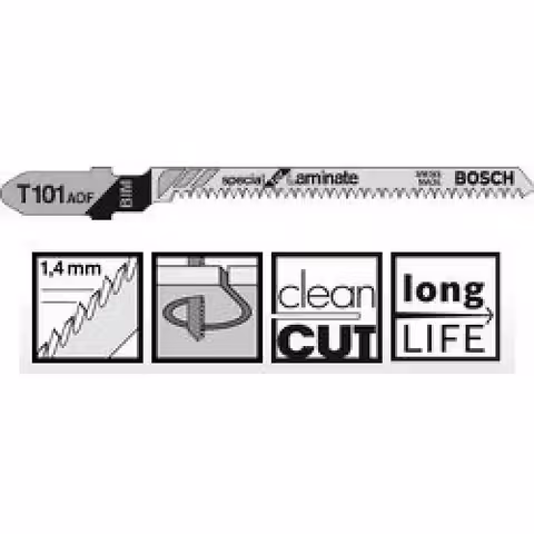 Пильное полотно Bosch Special for Laminate T 101 AOF 3шт