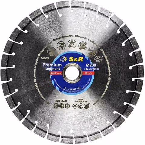 Диск алмазний S & R Premium Segment 230х22,2 мм