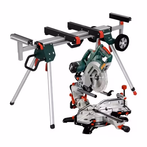 Пила торцювальна Metabo KGSV 72 Xact SYM Set + мобільний стіл KSU 251