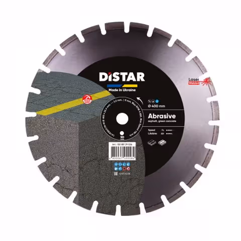 Диск алмазний Distar Bestseller Abrasive 400x25,4 мм асфальт