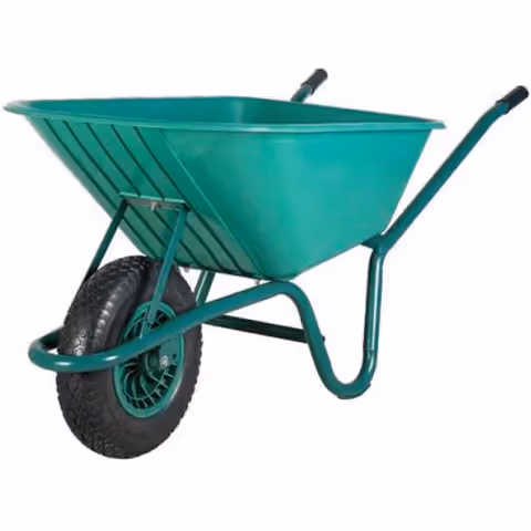 Тачка садово-строительная SIRL F10 LF 130 кг/130 л