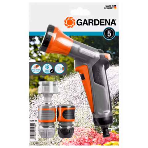 Пистолет для полива + набор коннекторов Gardena Classic