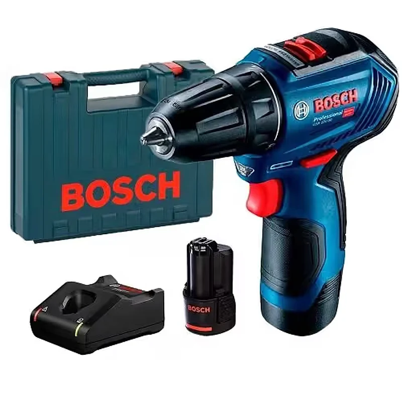 Дриль-шуруповерт акумуляторний BOSCH GSR 12V-30 2х2А/ч 06019G9000 фото
