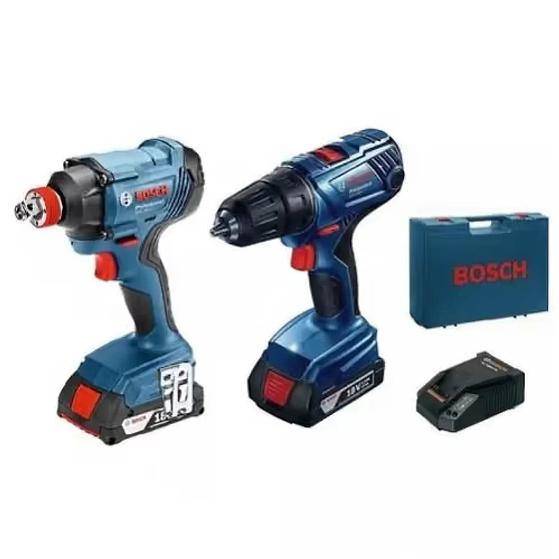 Набір акумуляторного інструменту Bosch GSR 180-Li + GDX 180-Li 06019G5222 фото